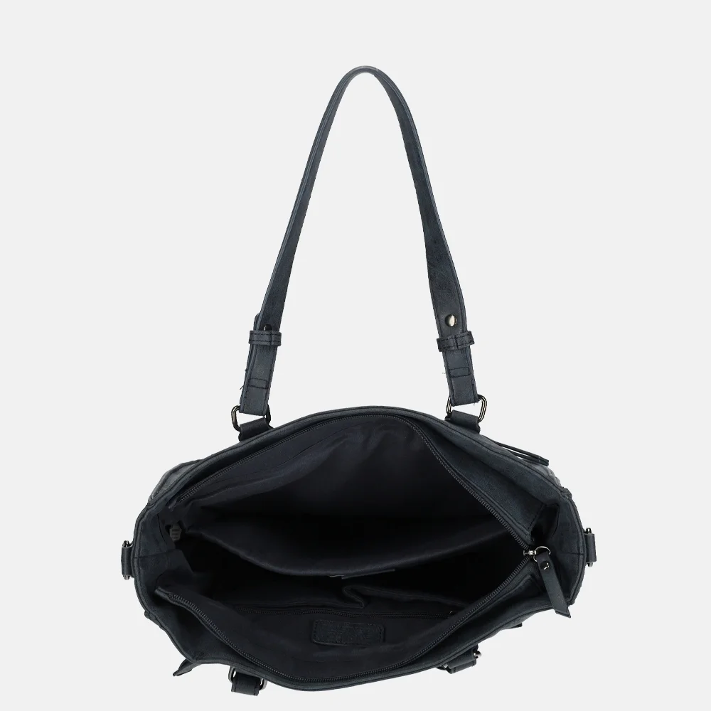 Enrico Benetti Bobbi shopper 14 inch blue bij Duifhuizen