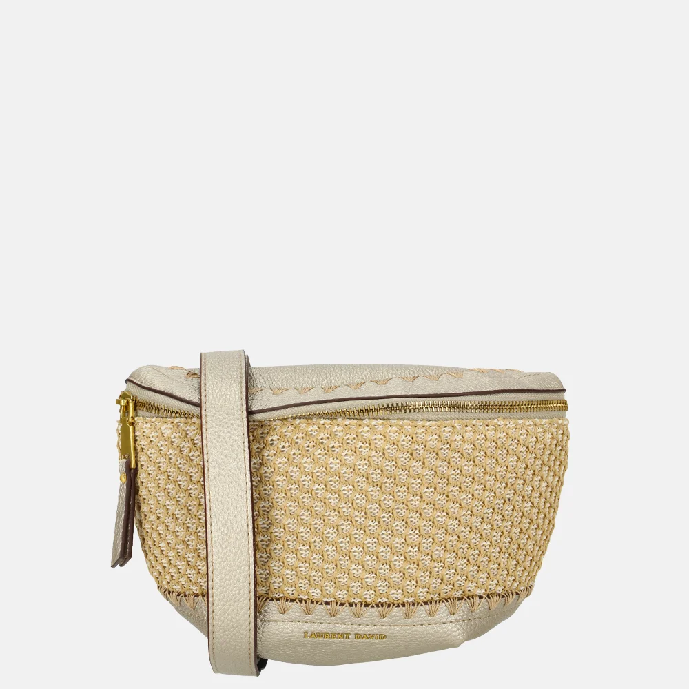Laurent David Rosa heuptas raffia gold bij Duifhuizen