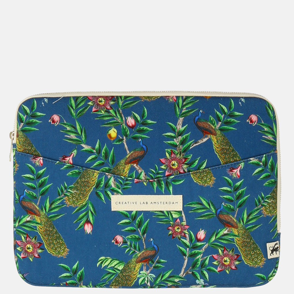 Creative Lab Amsterdam laptophoes 15 inch passion peacock