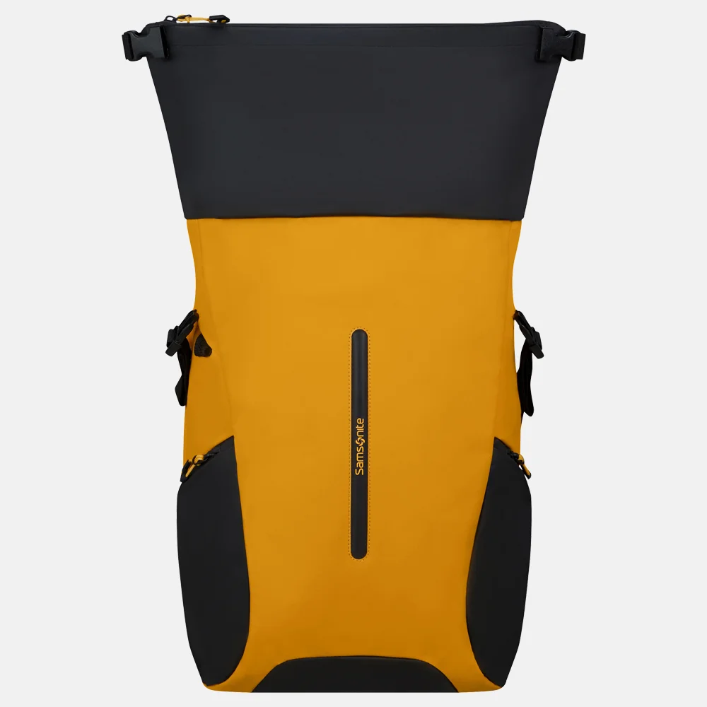 Samsonite Ecodiver Rolltop laptoprugzak 17 inch yellow bij Duifhuizen
