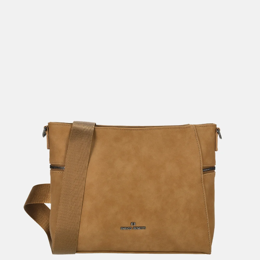 Enrico Benetti Roxy crossbody tas camel