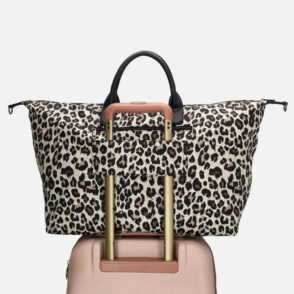 Charm London Buckingham weekendtas luipaard bij Duifhuizen