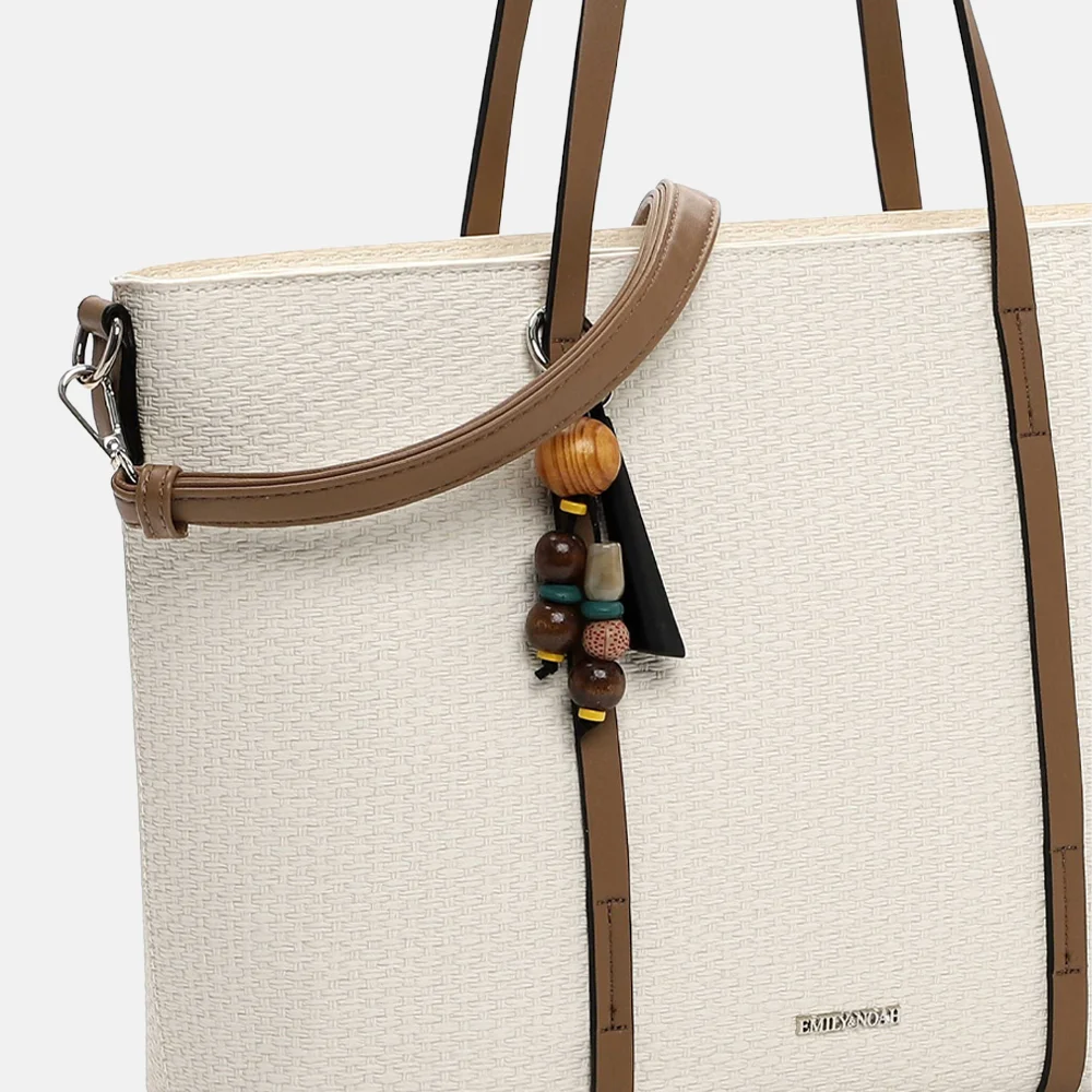 Emily & Noah Johanna handtas L ecru bij Duifhuizen