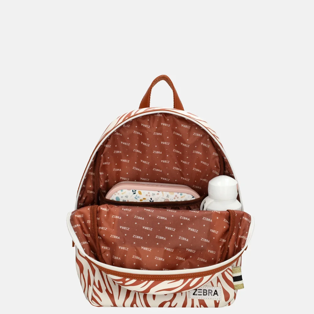 Zebra Trends kinderrugzak zebra bruin bij Duifhuizen