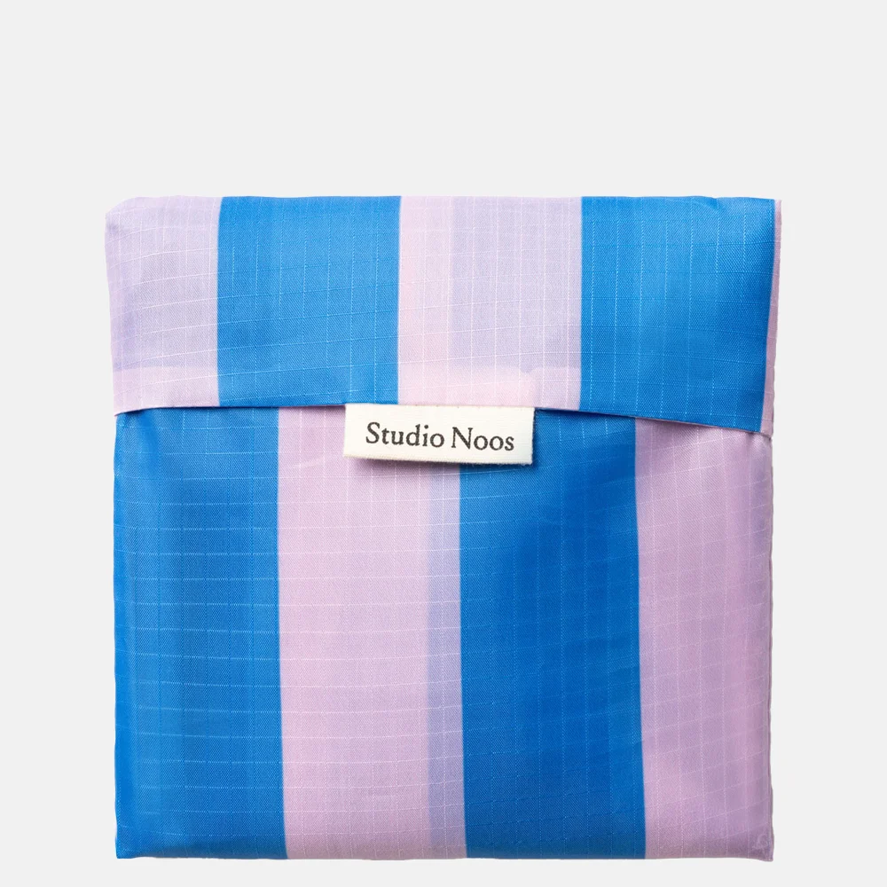 Studio Noos shopper Powder / Blue striped bij Duifhuizen