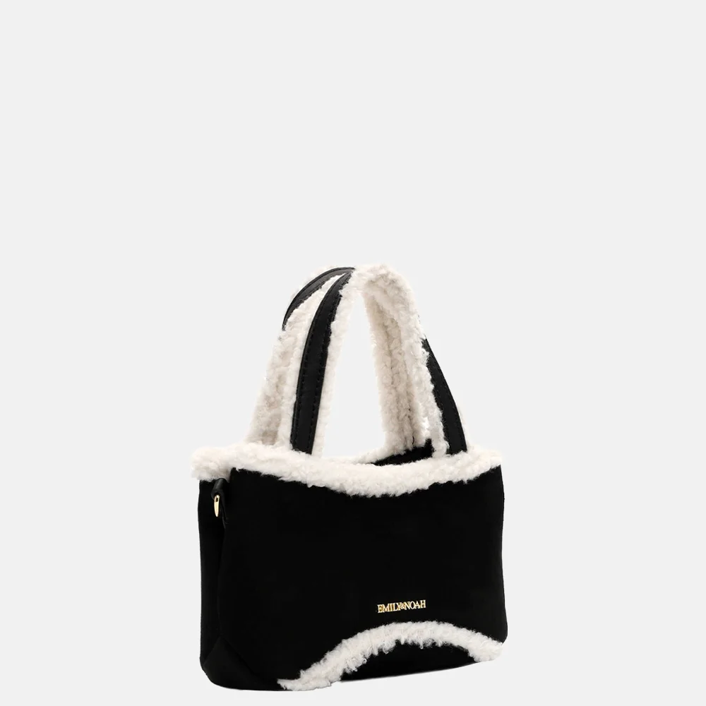 Emily & Noah Heidenrose handtas XS black bij Duifhuizen