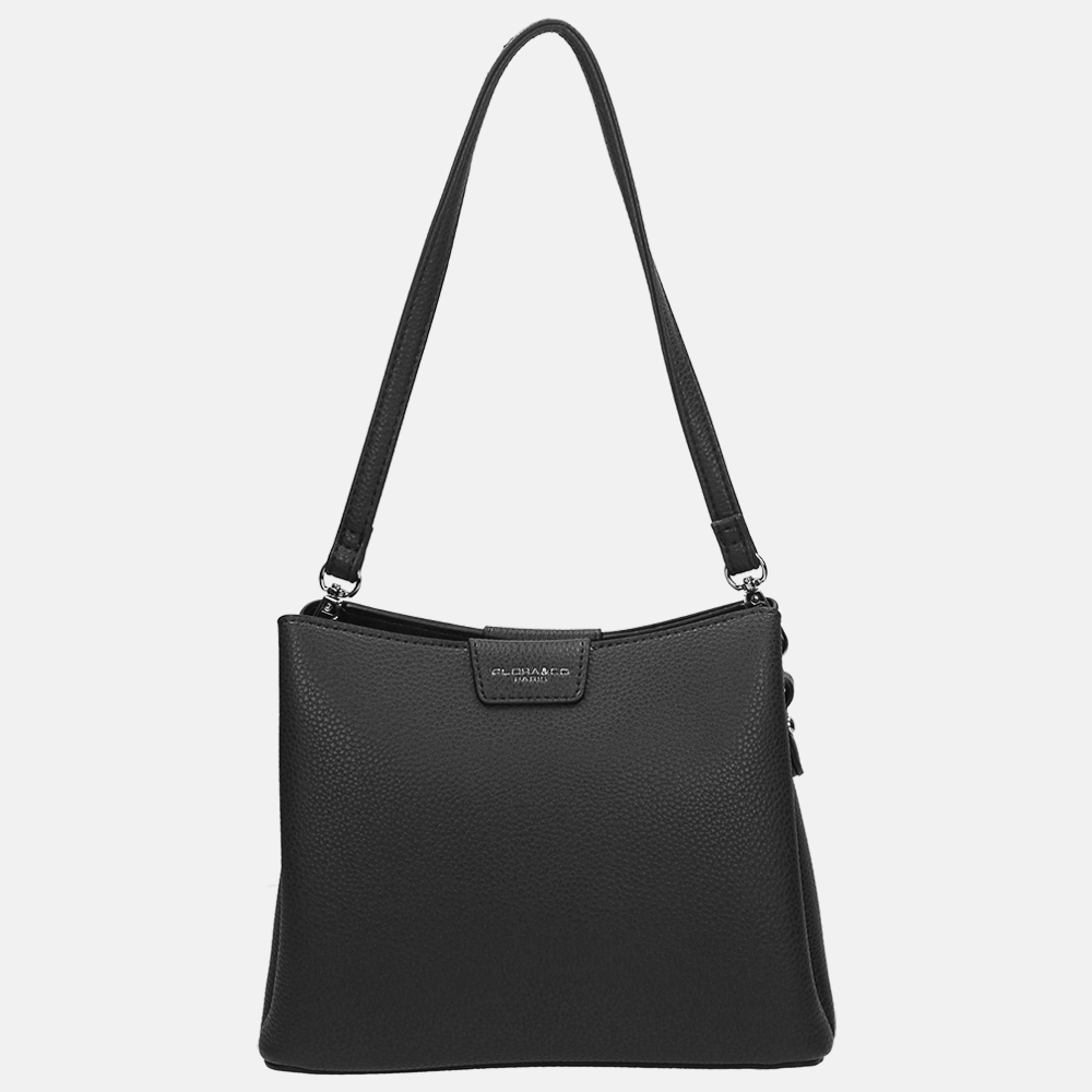Flora & Co crossbody tas black bij Duifhuizen