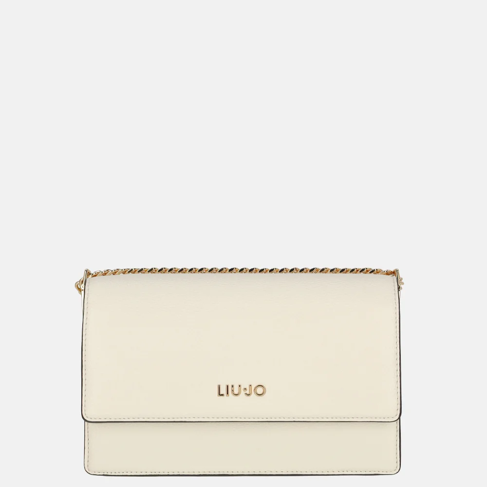 Liu Jo Manhattan crossbody tas S cream bij Duifhuizen