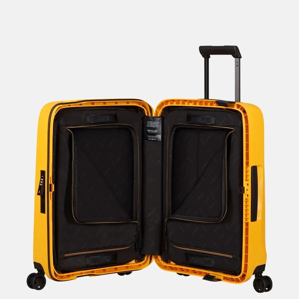 Samsonite Essens handbagage koffer 55 cm Radiant Yellow bij Duifhuizen