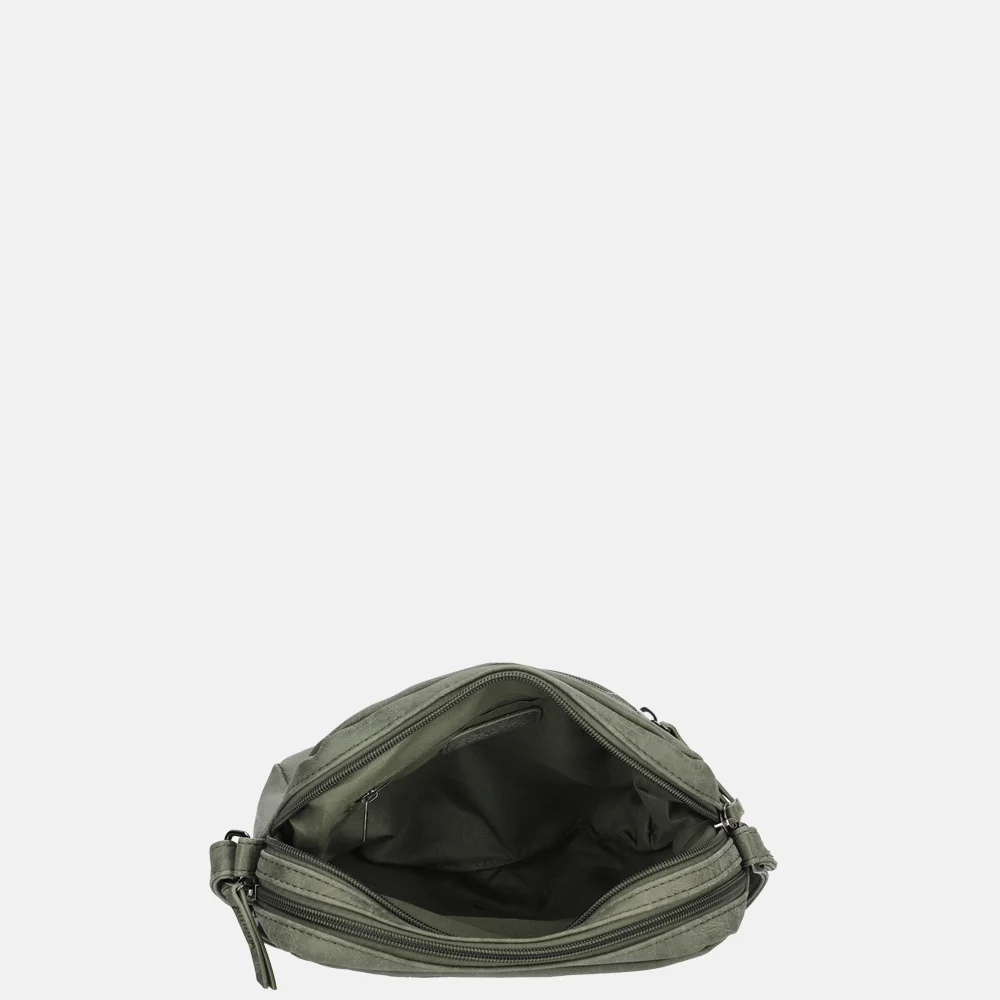 Enrico Benetti Kate crossbody tas olijfgroen bij Duifhuizen