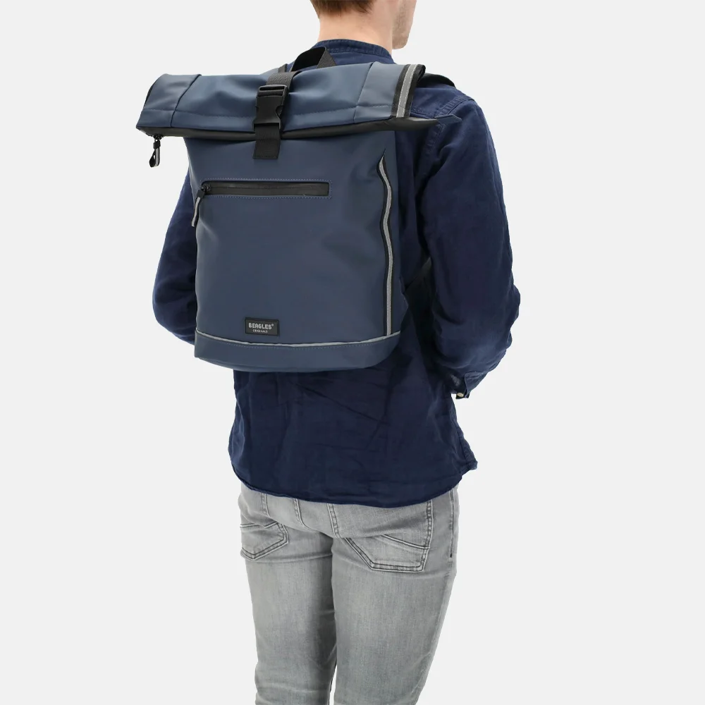 Beagles fietstas navy bij Duifhuizen