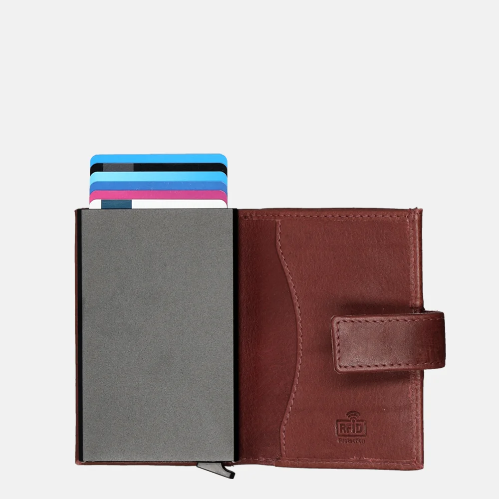 Bear Design pasjeshouder bordeaux bij Duifhuizen