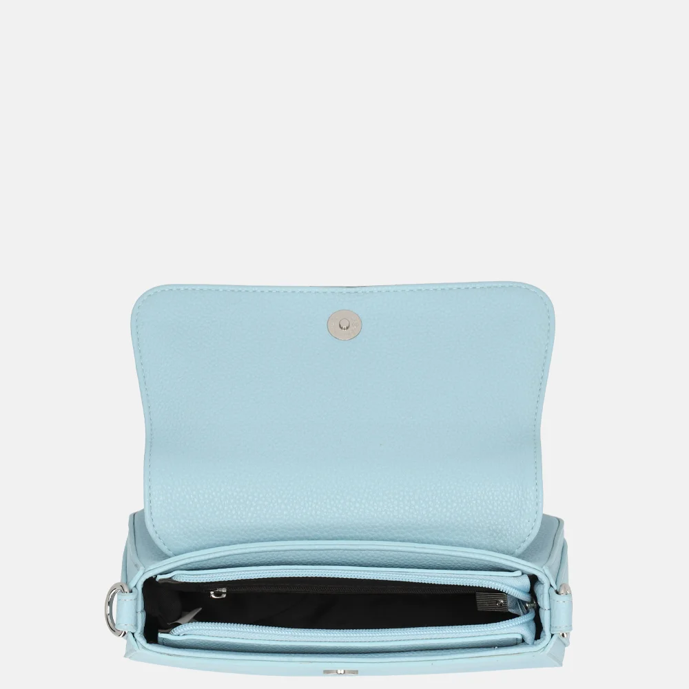 Flora & Co crossbody tas light blue bij Duifhuizen