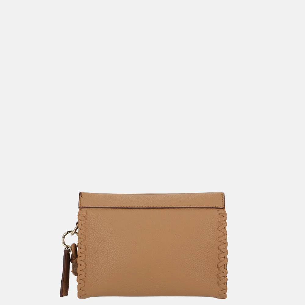 Laurent David Estee crossbody tas camel bij Duifhuizen
