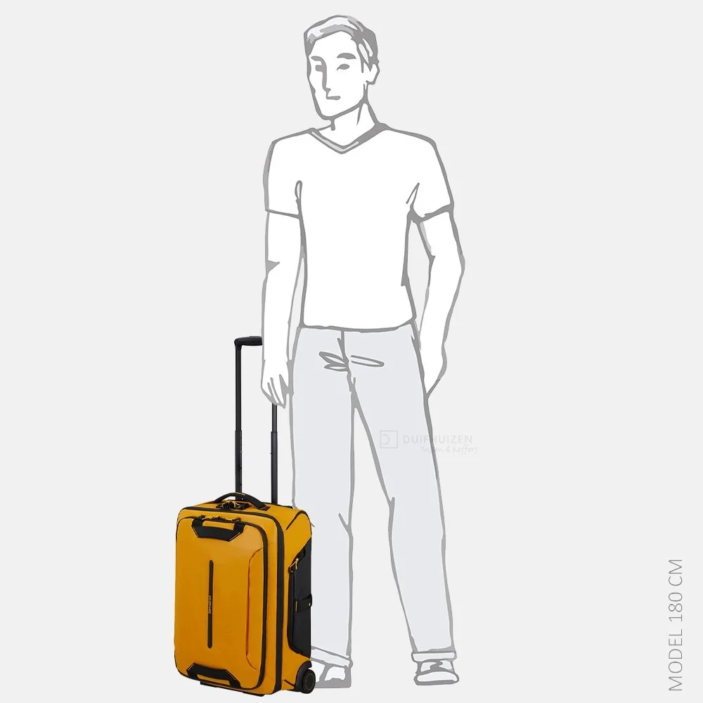 Samsonite Ecodiver reistas op wielen 55 cm TSA yellow bij Duifhuizen