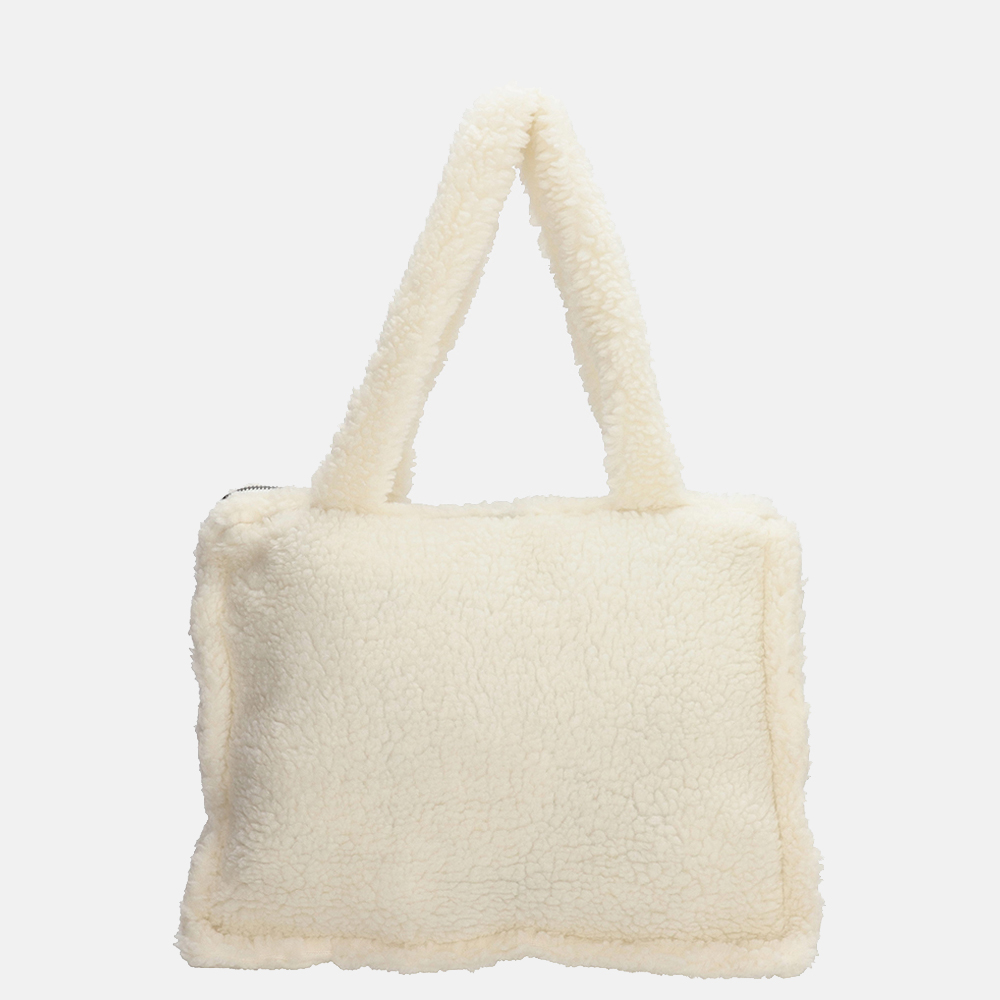 Charm London Westerfield teddy shopper S creme bij Duifhuizen