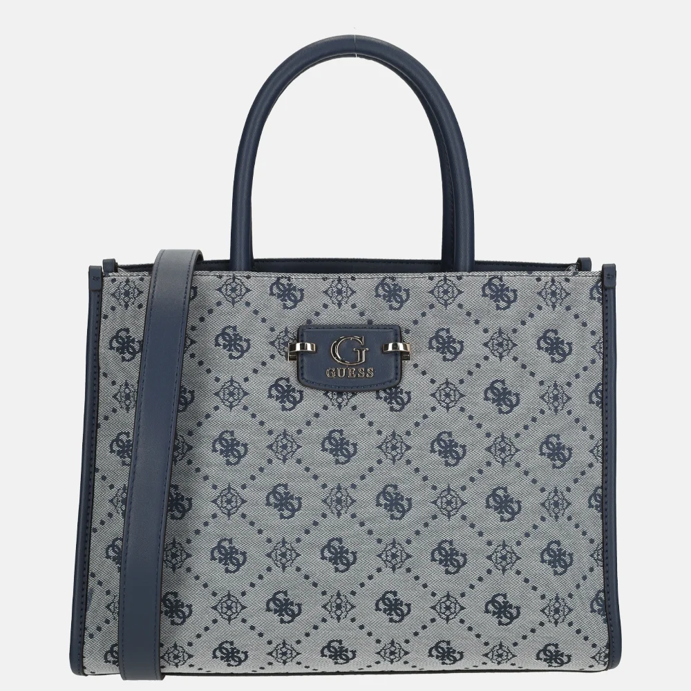 Guess Neda comp tote shopper navy logo
