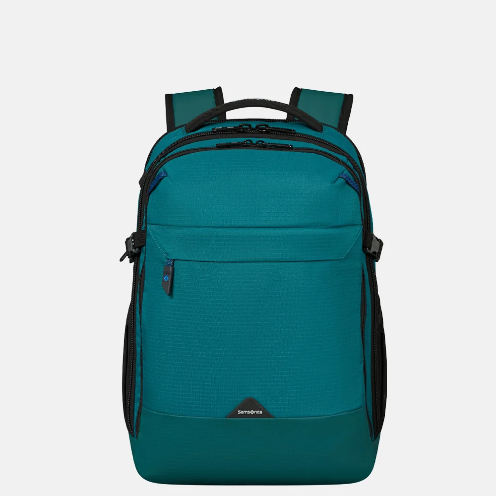 Samsonite Roadseeker laptoprugzak M 15 inch deep teal bij Duifhuizen