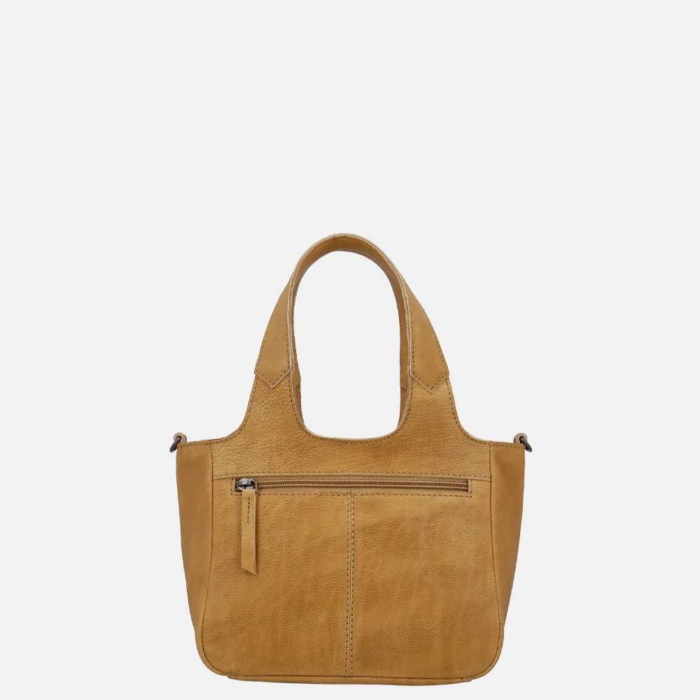 Hide & Stitches Earth inspire handtas zand bij Duifhuizen