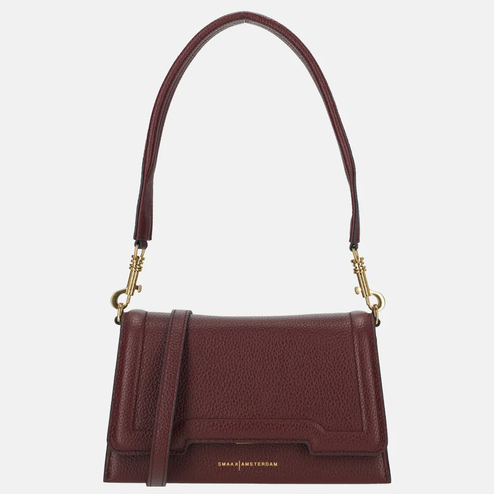 Smaak Amsterdam Bitti schoudertas bordeaux