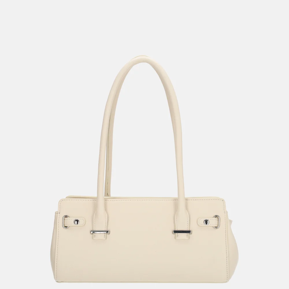 Charm London Soho schoudertas classic creme bij Duifhuizen