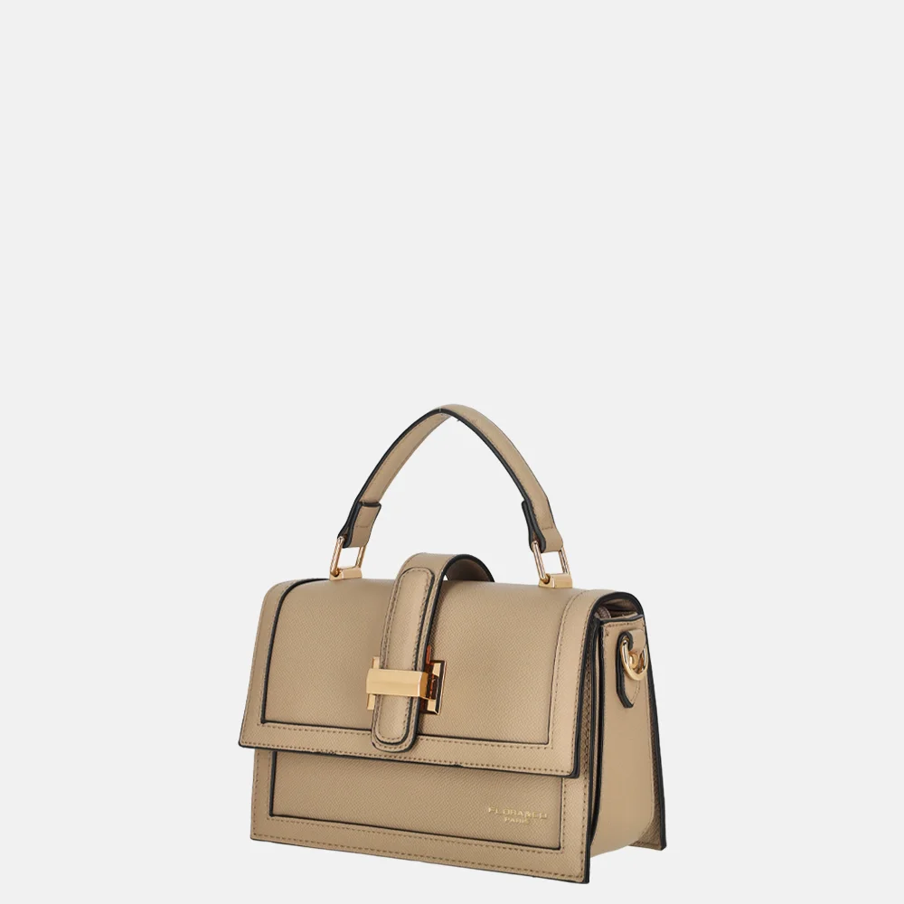 Flora & Co crossbody tas beige bij Duifhuizen