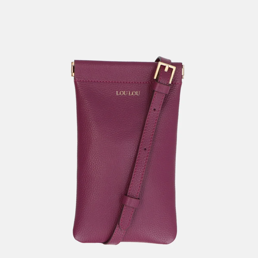 Loulou Essentiels Mia telefoontas plum