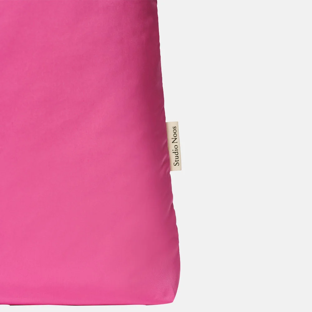 Studio Noos Puffy Mom-Bag shopper pink bij Duifhuizen