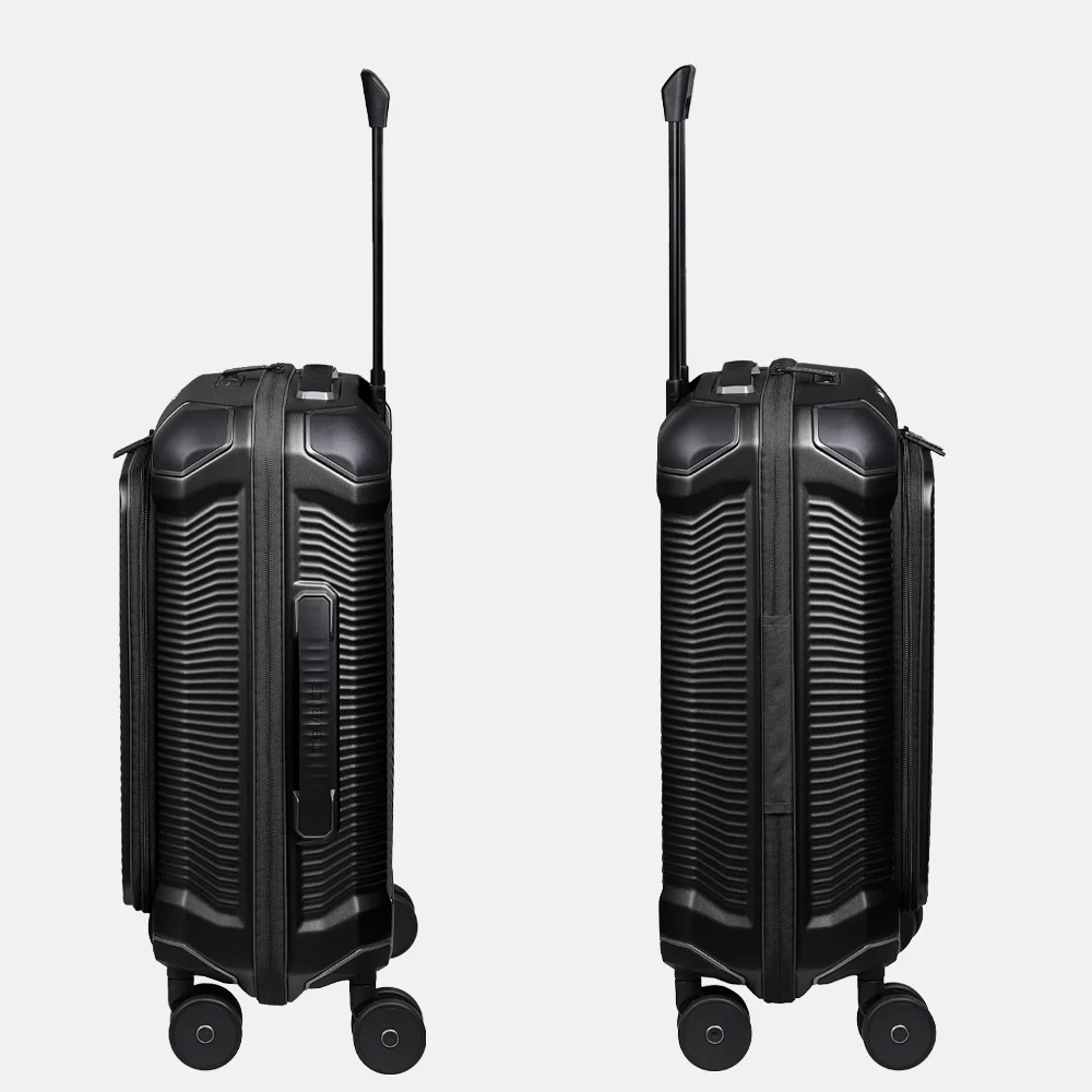 Travelite Millennium handbagage koffer 55 cm black bij Duifhuizen