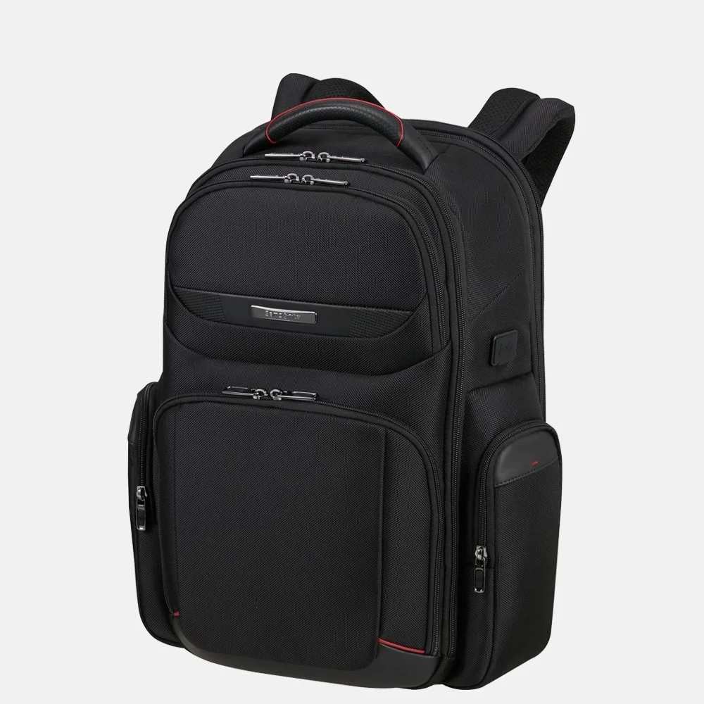 Samsonite Pro-Dlx 6 Backpack rugzak 17.3 inch black bij Duifhuizen