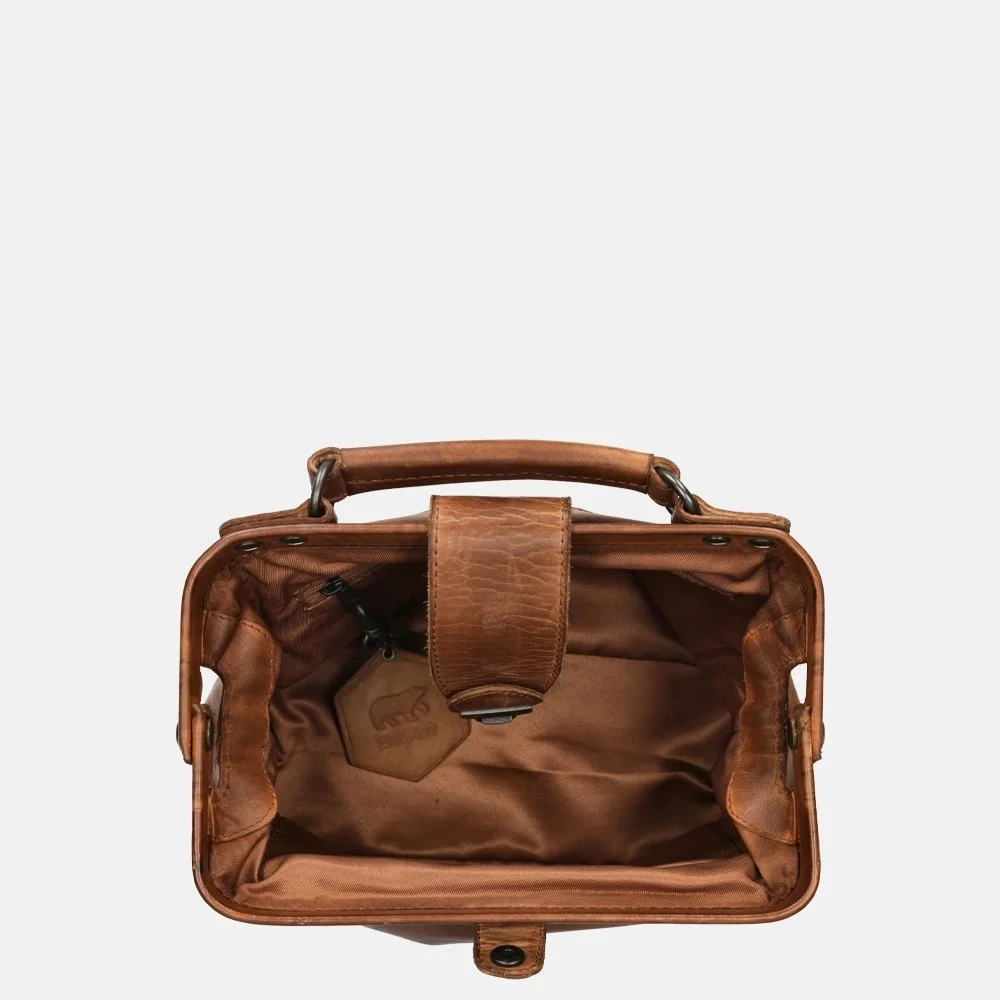 Bear Design crossbody tas S cognac bij Duifhuizen