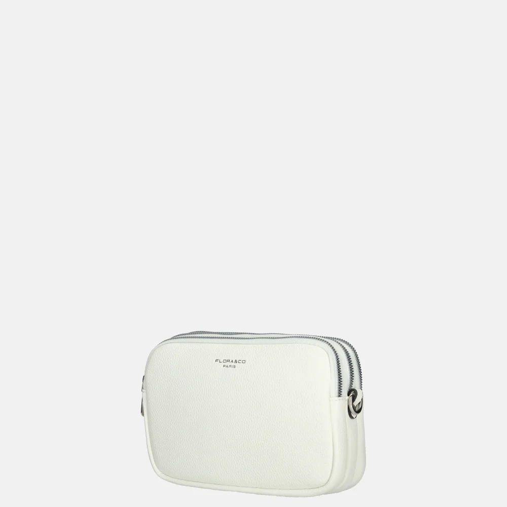 Flora & Co crossbody tas white bij Duifhuizen