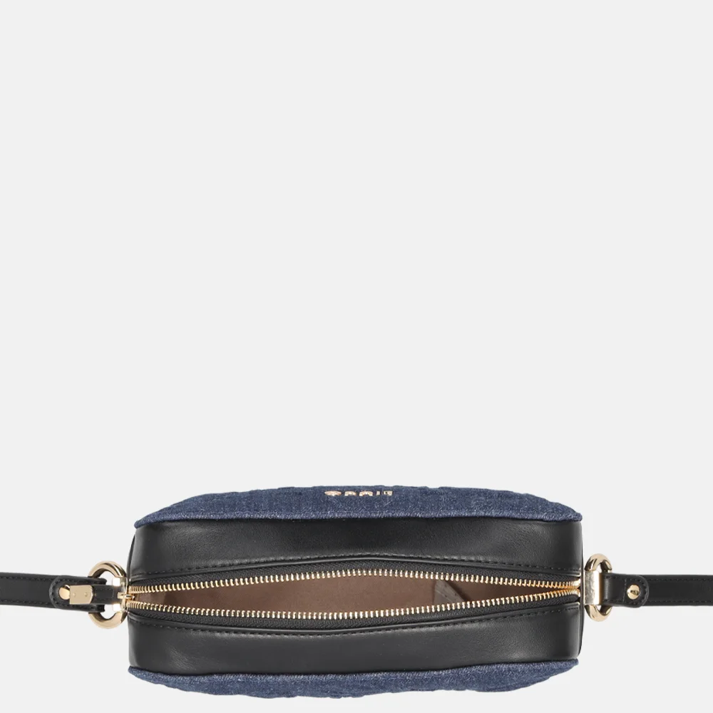 Liu Jo Manhattan crossover crossbody tas dress blue bij Duifhuizen