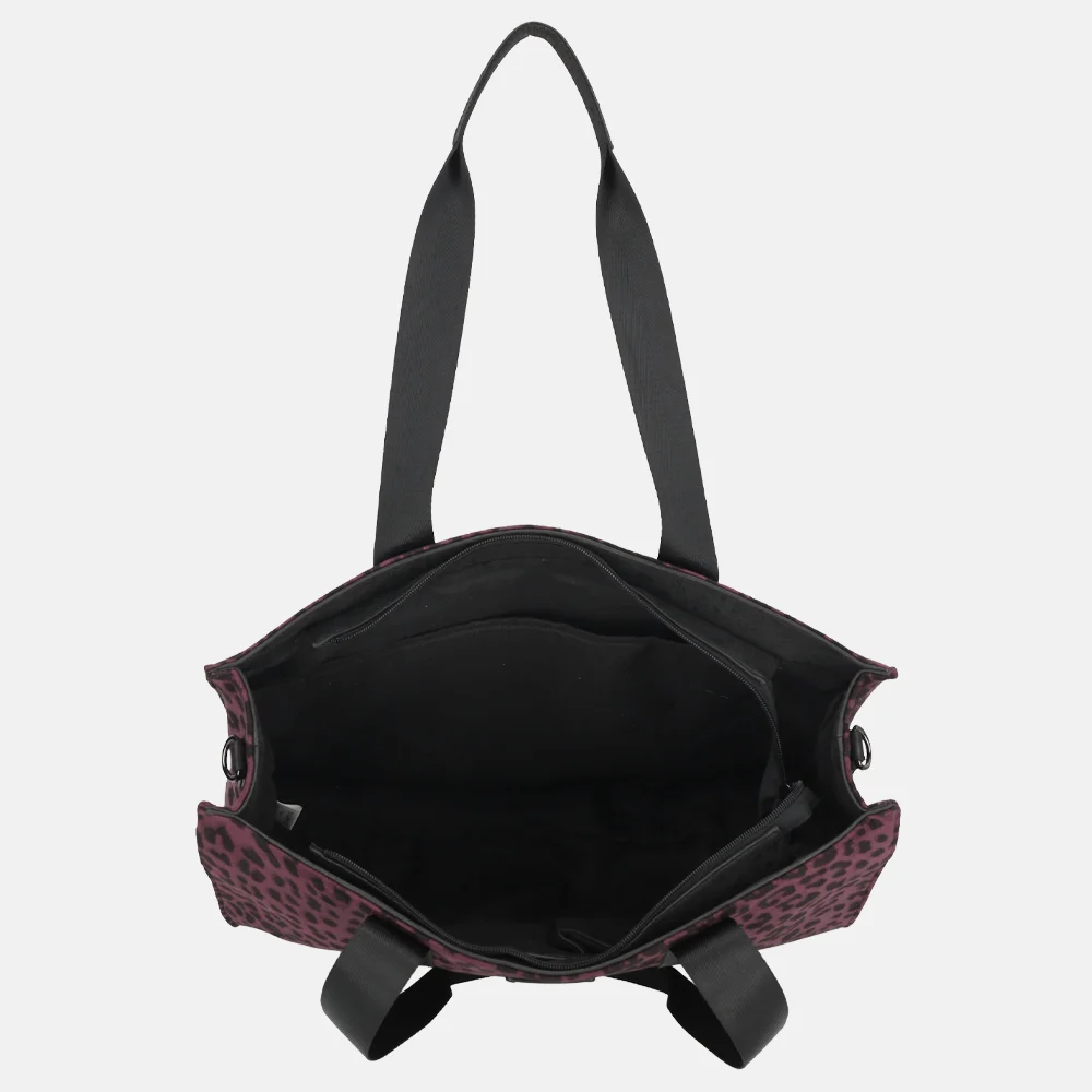 Enrico Benetti Jill shopper 15 inch bordeaux bij Duifhuizen