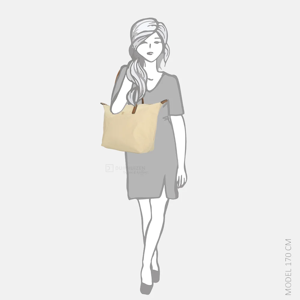 Tommy Hilfiger Popette tote shopper Sandalwood bij Duifhuizen