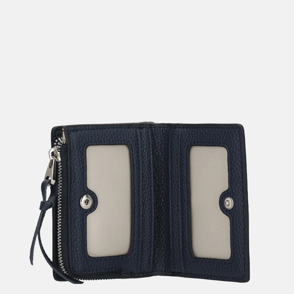 Laurent David portemonnee navy bij Duifhuizen