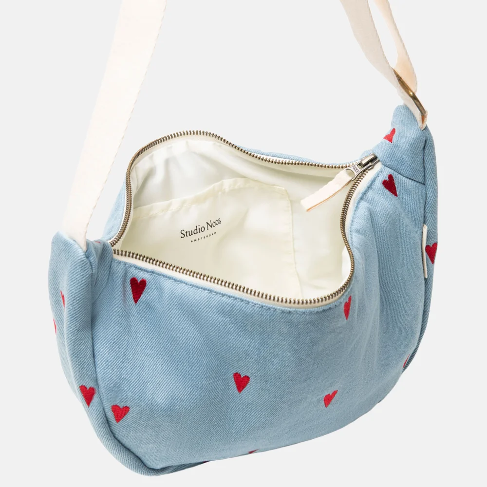 Studio Noos Denim Hearts heuptas denim bij Duifhuizen