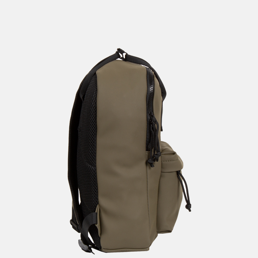 New Rebels Mart rugzak 13.3 inch olive bij Duifhuizen
