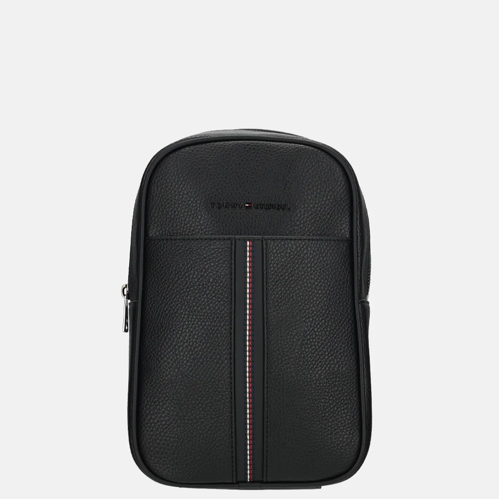 Tommy Hilfiger Slingpack crossbody tas black bij Duifhuizen
