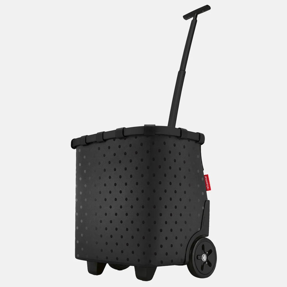 Reisenthel Carrycruiser boodschappentrolley glossy dots black bij Duifhuizen