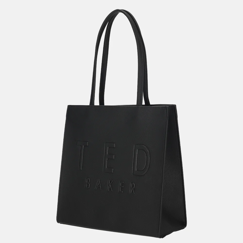 Ted Baker Iconica icon bag S jet black bij Duifhuizen