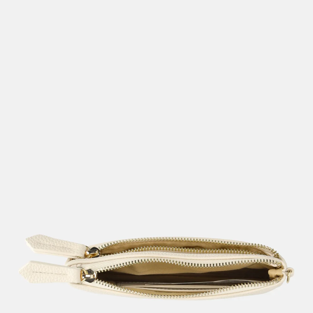 Valentino Bags Rised portemonnee ecru bij Duifhuizen