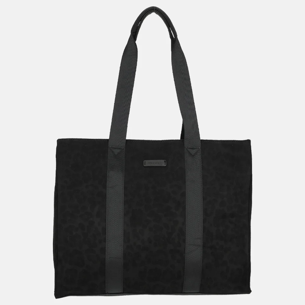 Enrico Benetti Jill shopper 15 inch zwart