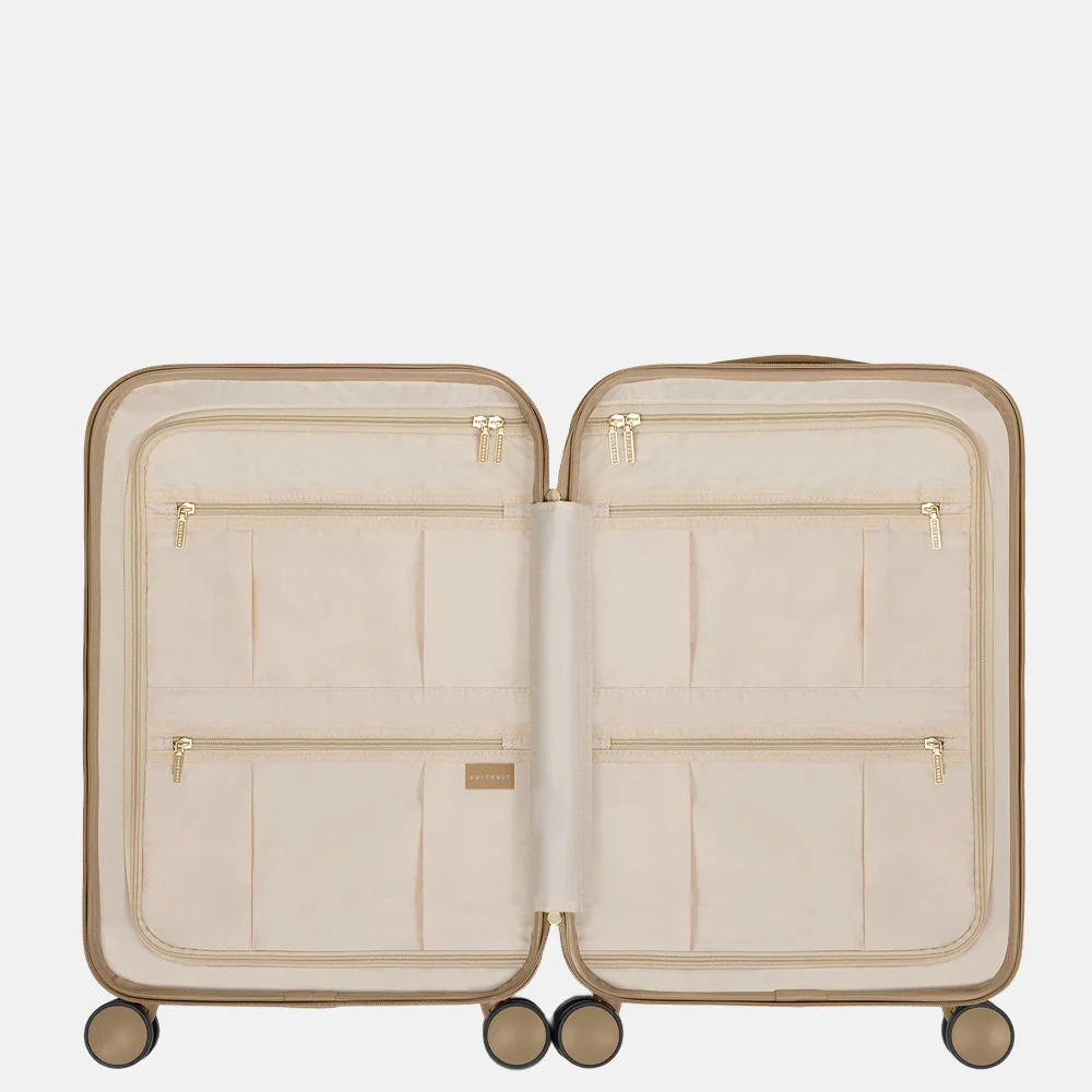 Suitsuit Fusion handbagage koffer 55 cm borrowed blue bij Duifhuizen