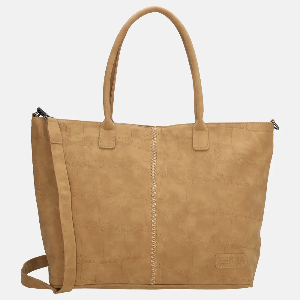 Zebra Trends Mirjam shopper camel