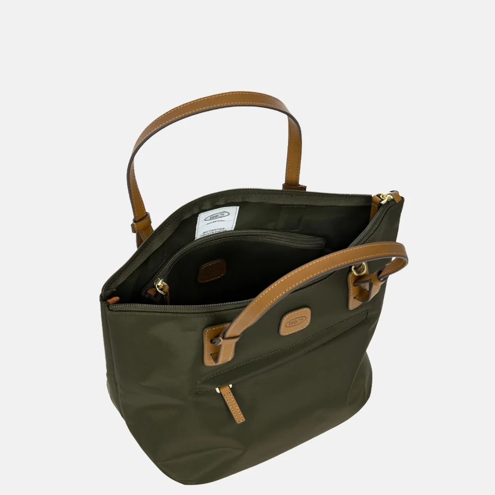 Bric's Sportina handtas small olive bij Duifhuizen