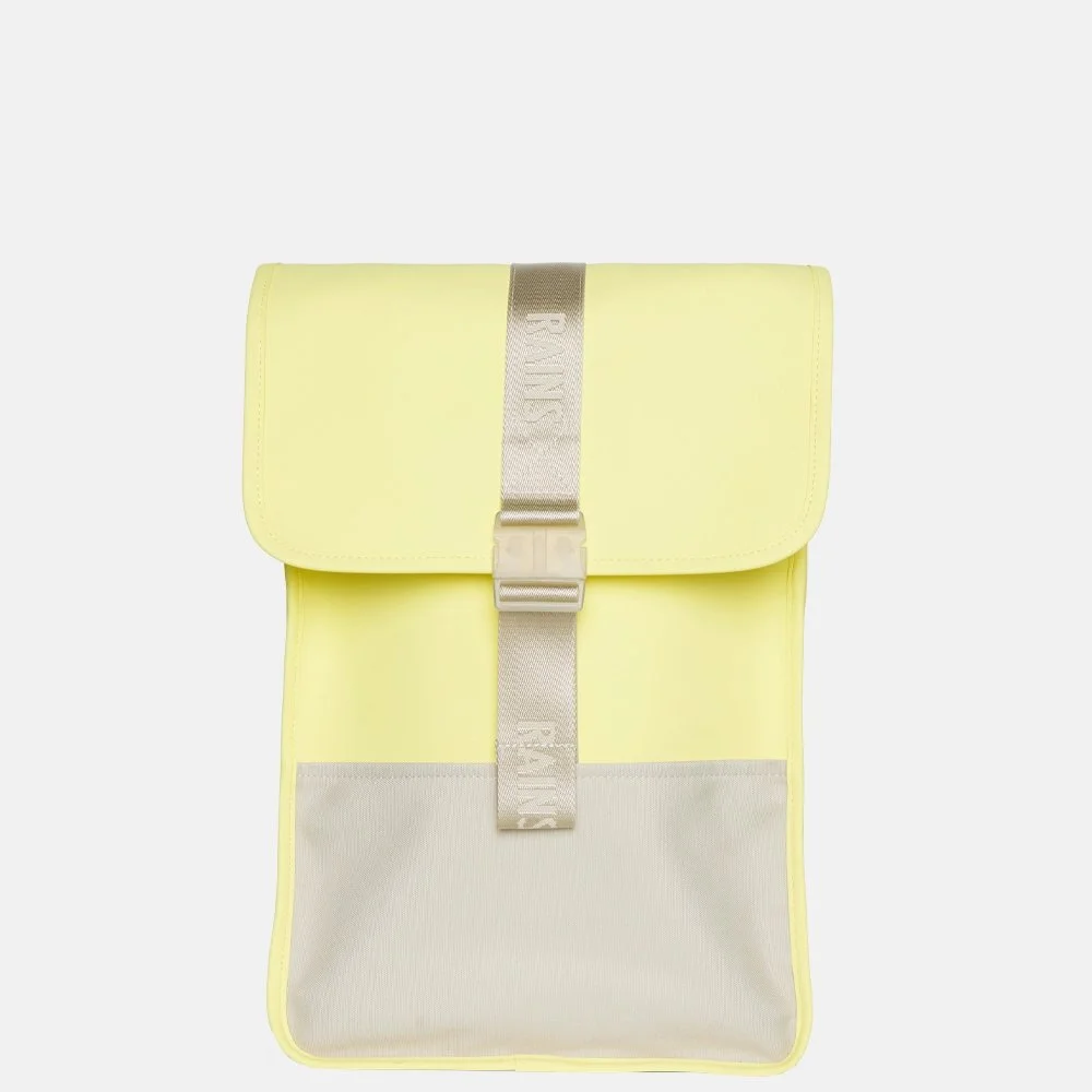 Rains Trail Backpack Mini rugzak straw bij Duifhuizen