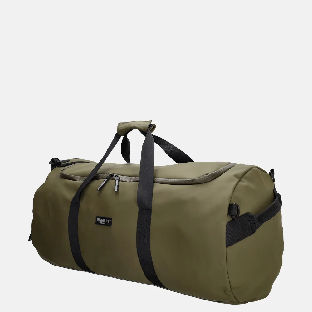 Beagles weekendtas/rugzak olijfgroen bij Duifhuizen
