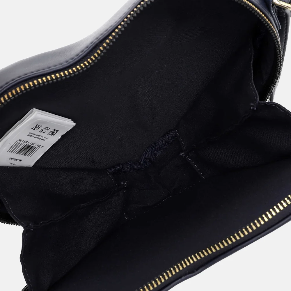 Emily & Noah Julia crossbody tas hart blauw bij Duifhuizen