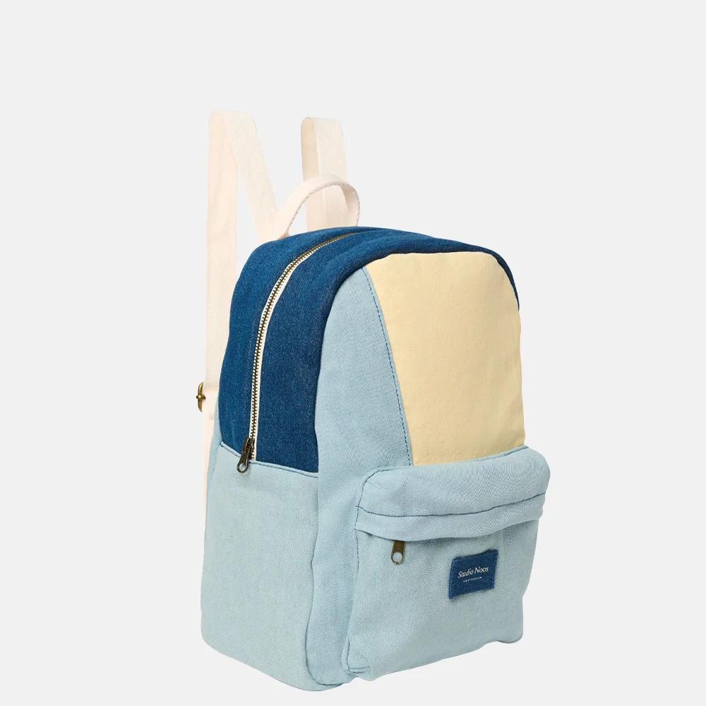 Studio Noos Patchwork Midi kinderrugzak denim bij Duifhuizen
